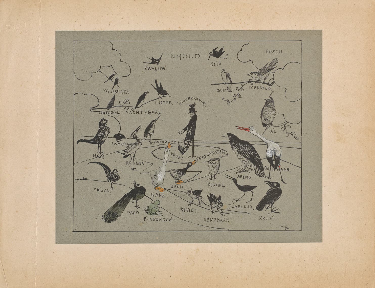 Roerdomp (Botaurus stellaris) - Dutch: Hoe de vogels aan een koning kwamen : eene vogelgeschiedenis, gevolgd naar een oude legende Hoe de vogels aan een koning kwamentitle QS:P1476,nl:"Hoe de vogels aan een koning kwamen : eene vogelgeschiedenis, gevolgd naar een oude legende "label QS:Lnl,"Hoe de vogels aan een koning kwamen : eene vogelgeschiedenis, gevolgd naar een oude legende "label QS:Len,"Hoe de vogels aan een koning kwamen"