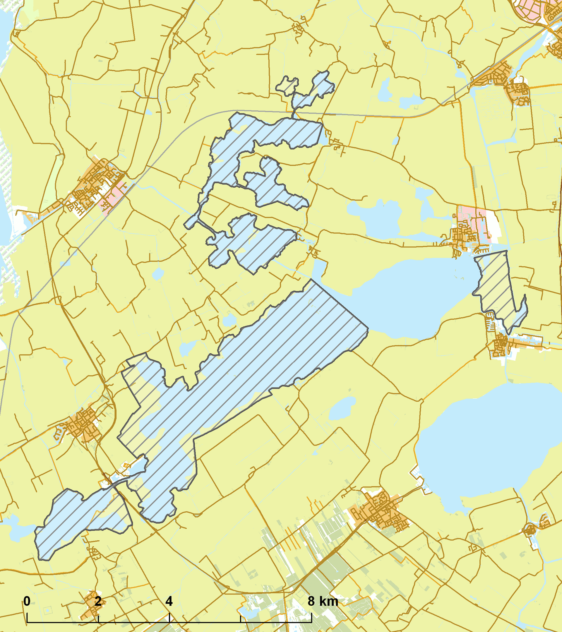 Oudegaasterbrekken, Fluessen en omgeving - Natura2000 - Oudegaasterbrekken, Fluessen en omgeving